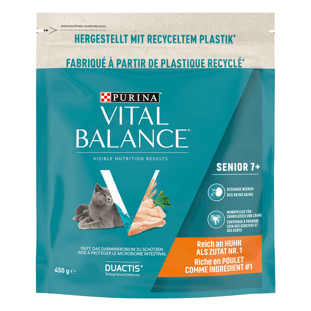 Trockenfutter F R Katzen Purina Vital Balance Adult